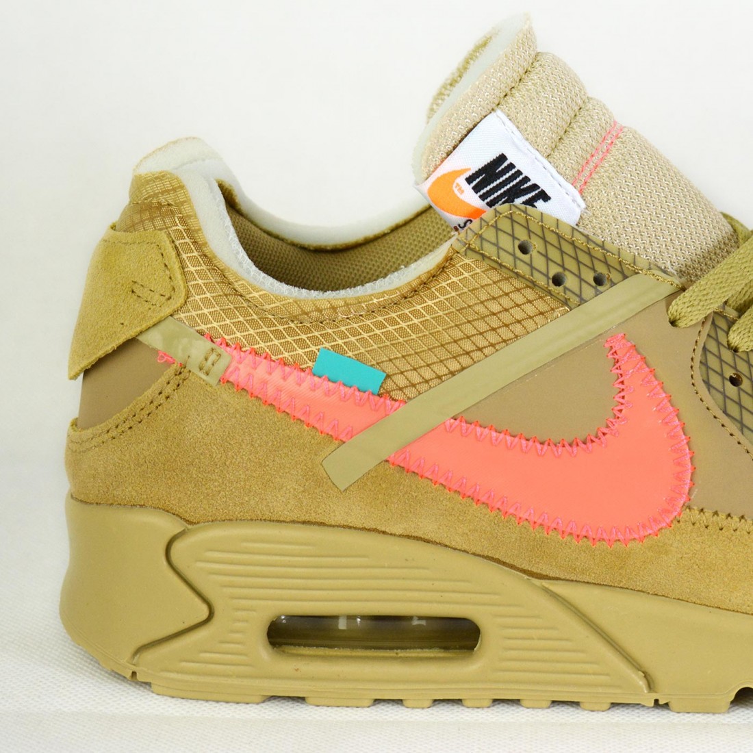 air max 90 desert sand off white